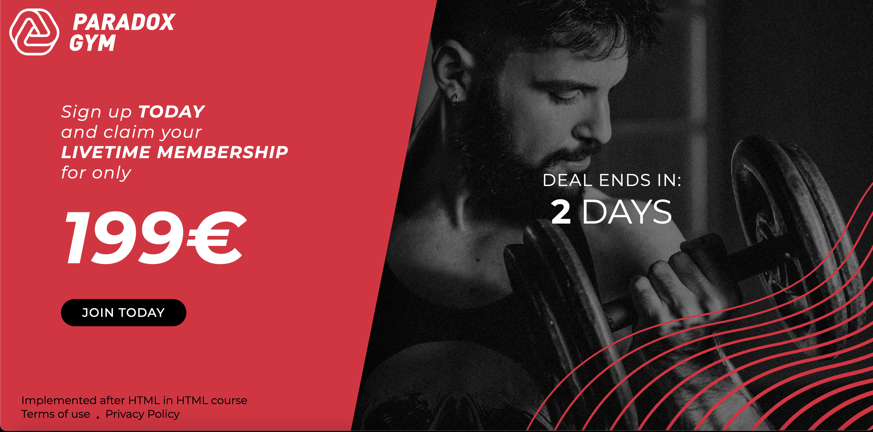 Homepage Paradox Gym