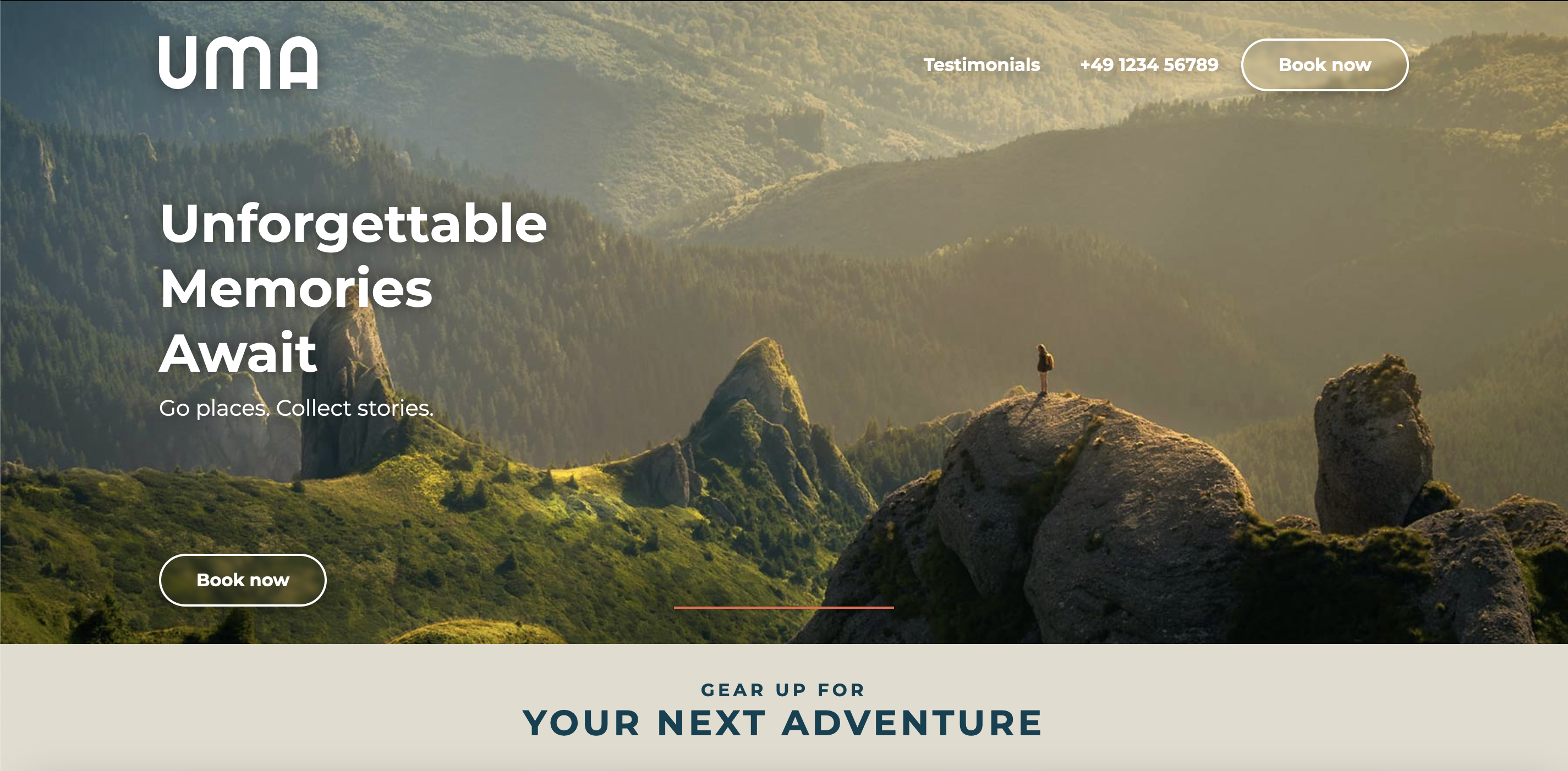 Homepage UMA Project